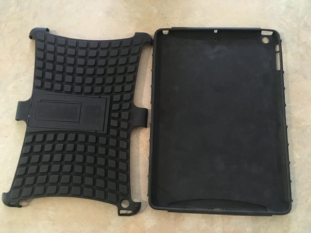Minisuit Hybrid Kickstand iPad case 9.75 x 7 x 0.5 in iPad gen 5,6 Air 1,2 pro