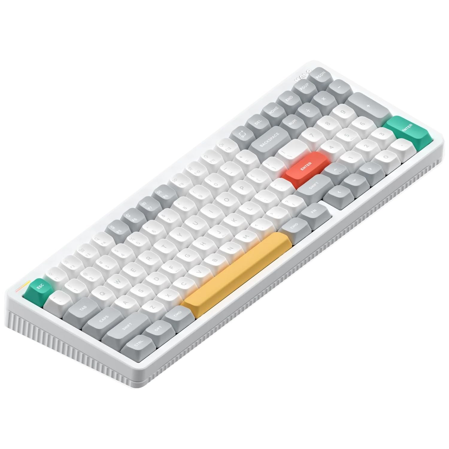 NuPhy Halo V2 IO Wireless Mechanical Keyboard with PBT Keycaps,Hot Swappable …
