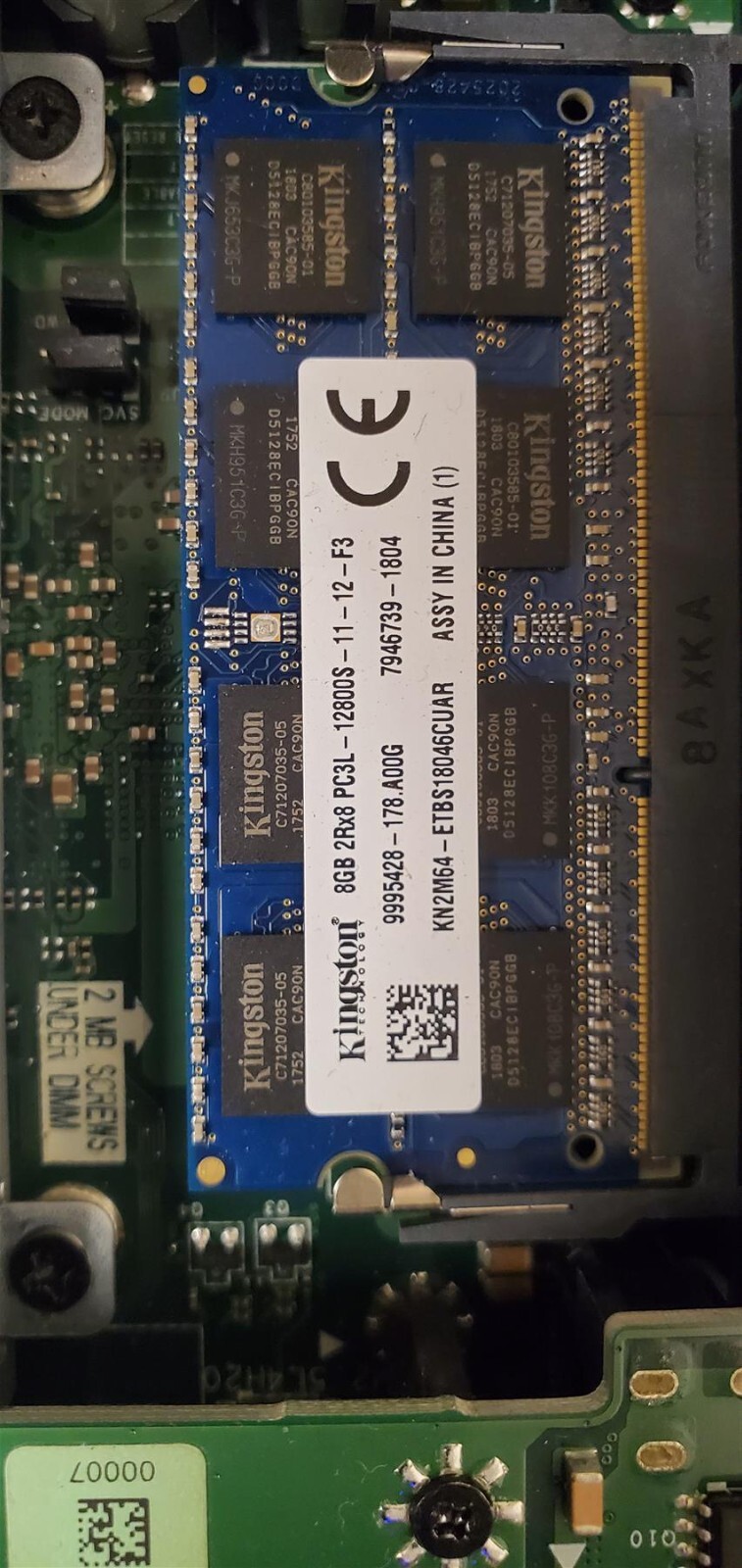 Dell Ruggedized Fanless Embedded Server POS Intel Atom 8GB RAM 128G SSD w/ PSU