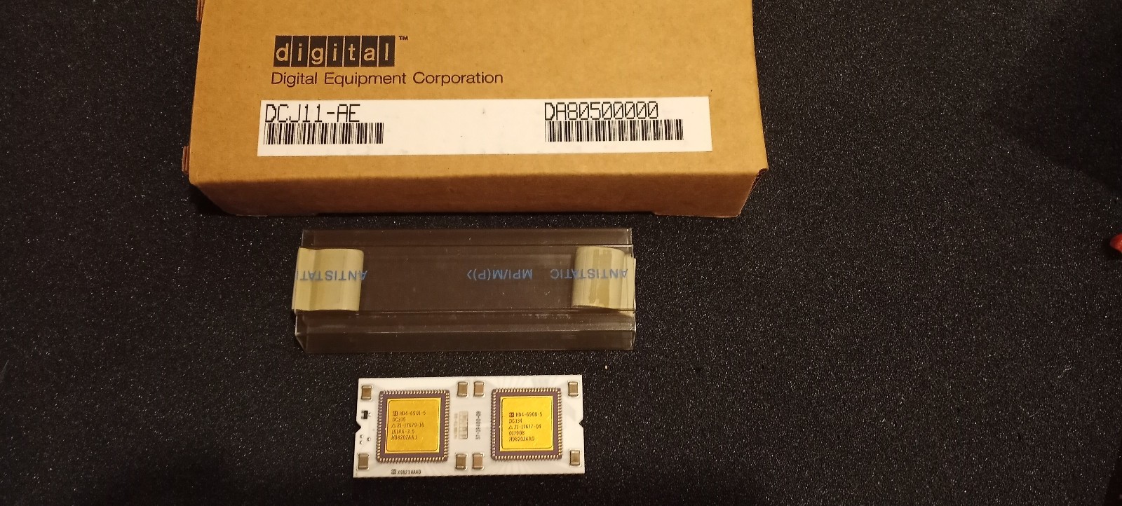 Vintage DEC J11-AE CPU in mint condition and original box