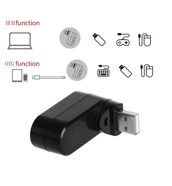 3 Port High Speed USB 3.0 Multi HUB Splitter Expansion Desktop PC Laptop lot