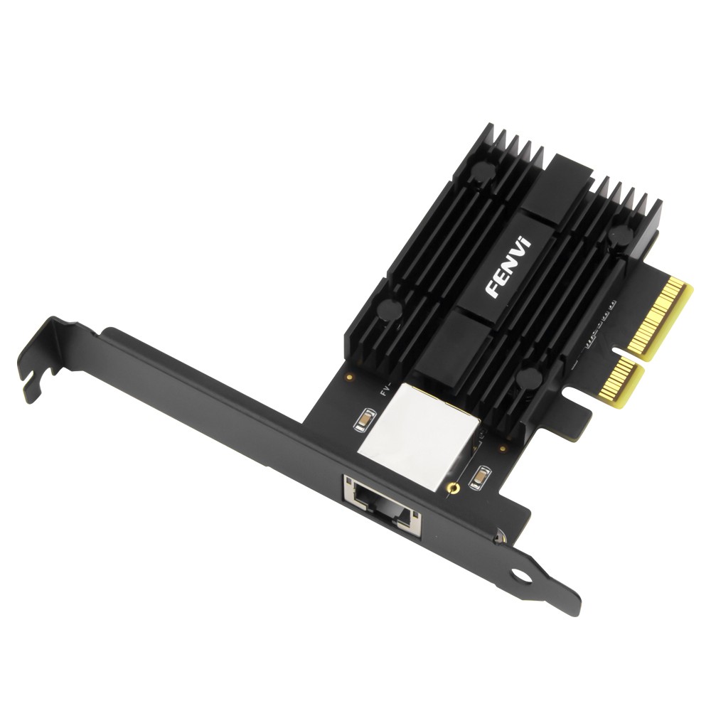 Realtek RTL8127 10Gbps PCIe x4 Ethernet Adapter Single RJ45 10 Gigabit LAN Card