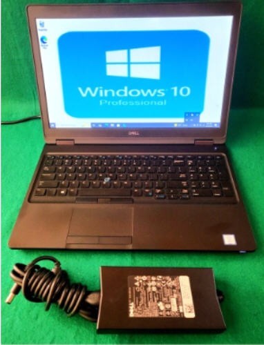 Dell latitude 5590 i5-7300U 2.6 GHz frequency, up to 3.5 GHz, 8GB 256GB+Adapter