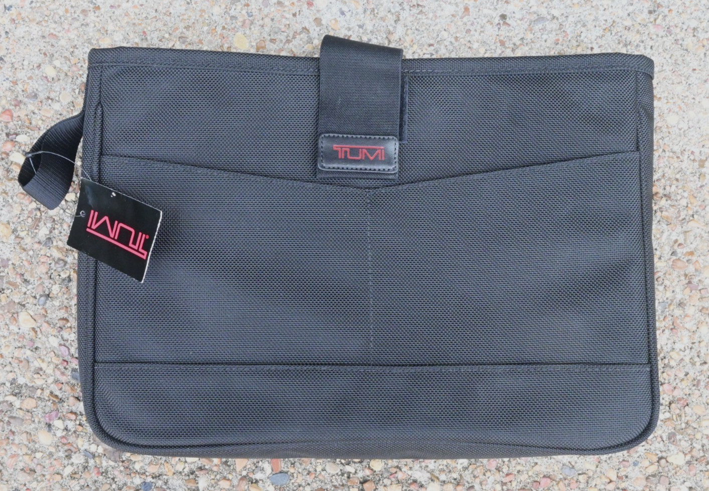 Tumi 14″ Black Ballistic Nylon Padded Laptop Computer Sleeve Case VINTAGE NWT