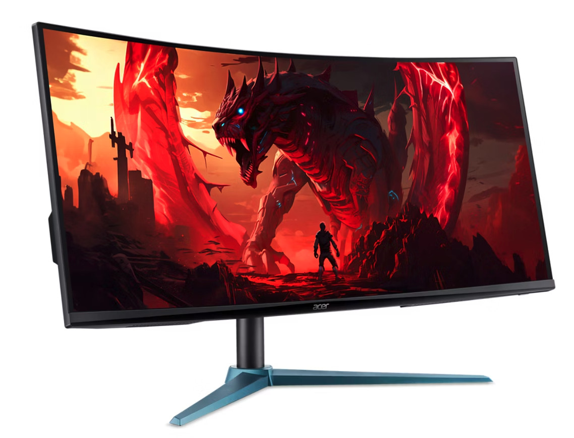 Acer Nitro ED0 34″ EDT340CUR 3440×1440 120Hz 1ms 1500R 250Nit 100×100 Refurb