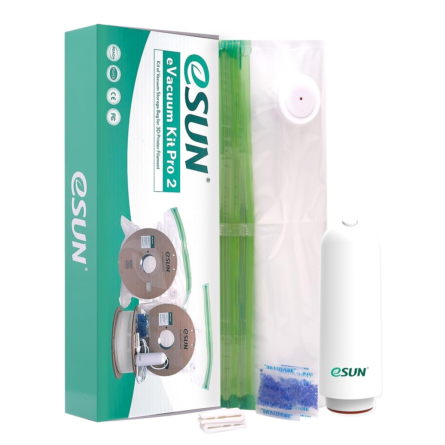 Pro 2 Vacuum Storage Kit for 3D Printing Filaments – Dust & Humidity Resistant
