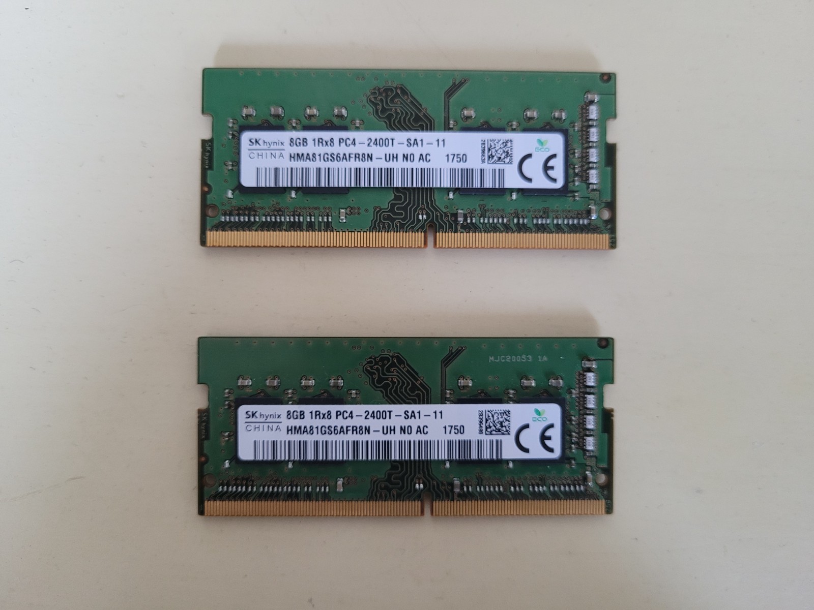 SK Hynix 16GB (2x8GB) DDR4 2400MHz SDRAM 260 Pin Memory Module Fully Tested