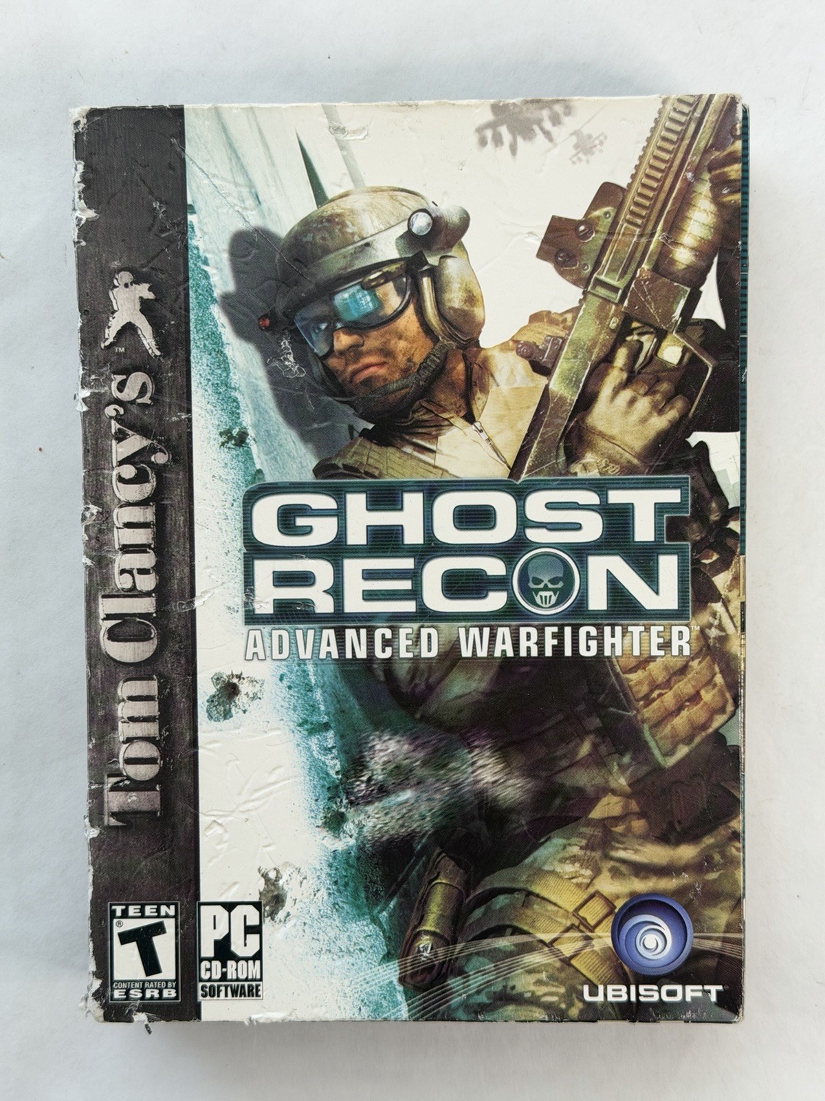 Tom Clancy’s Ghost Recon Advanced Warfighter, 2006, 3 Disc CDROM, Complete W Key