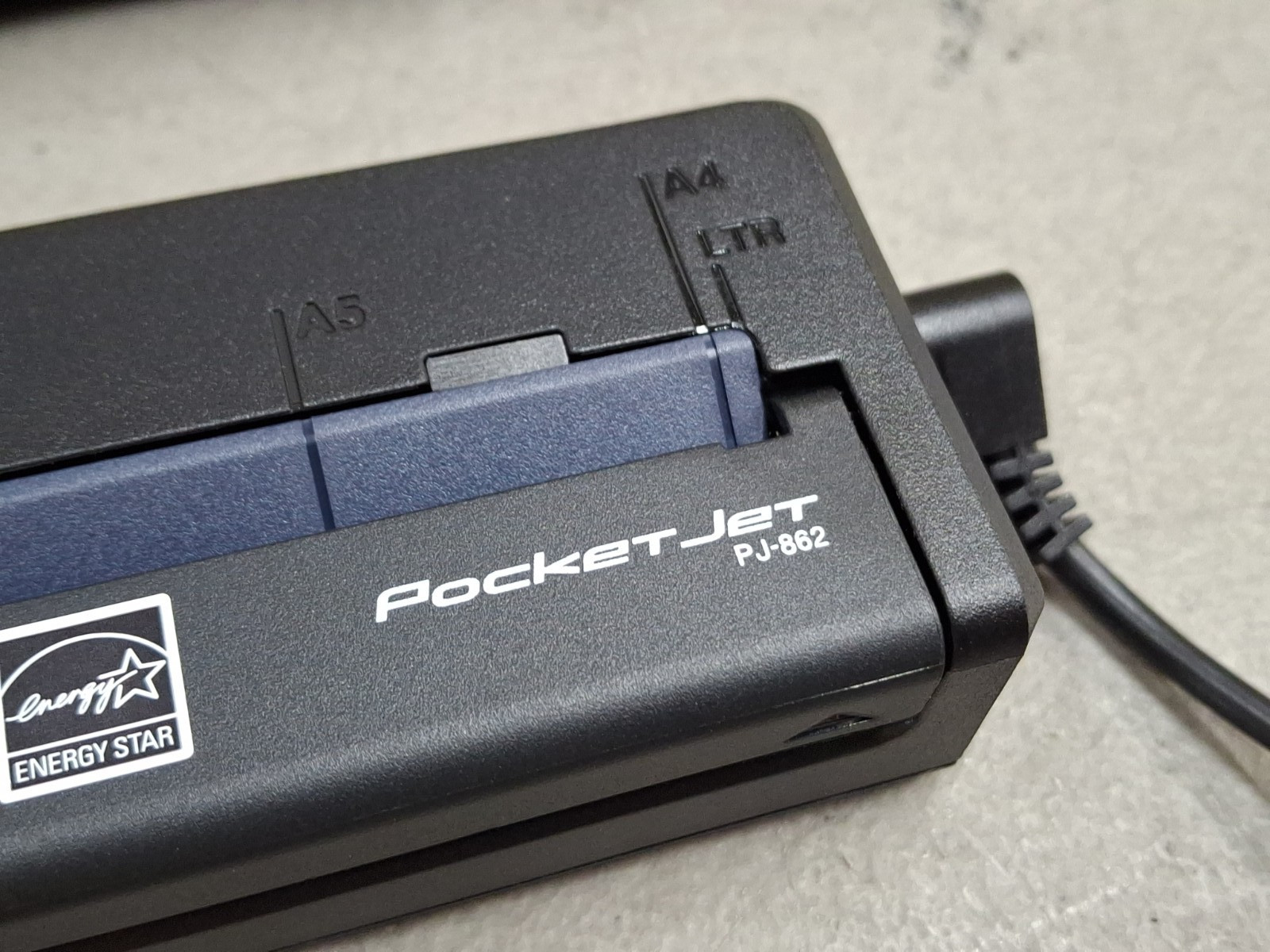 Brother PocketJet 8 PJ-862 Wireless Mobile Direct Thermal Printer Monochrome