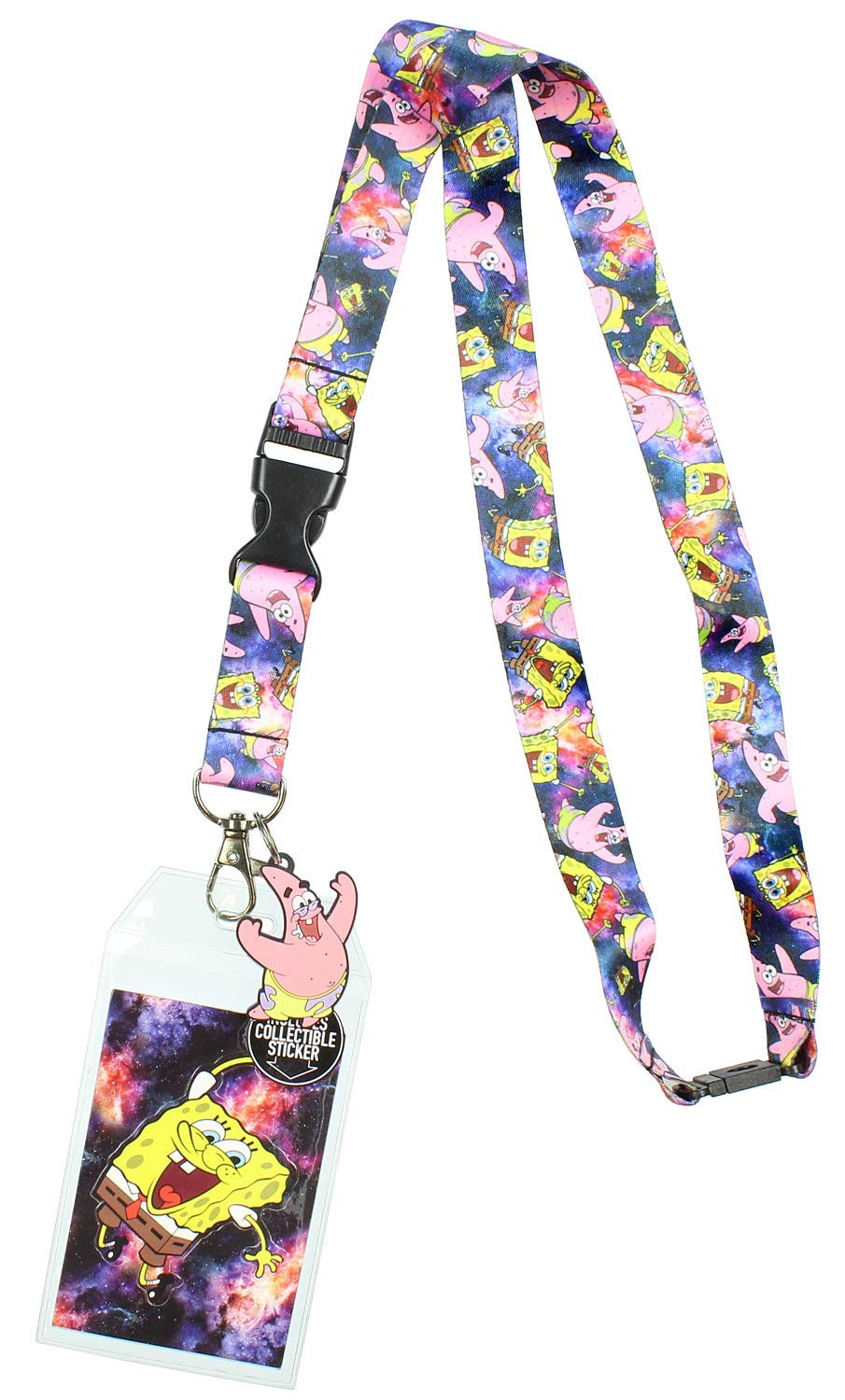 Spongebob Squarepants ID Lanyard with Detachable Badge One Size, V5