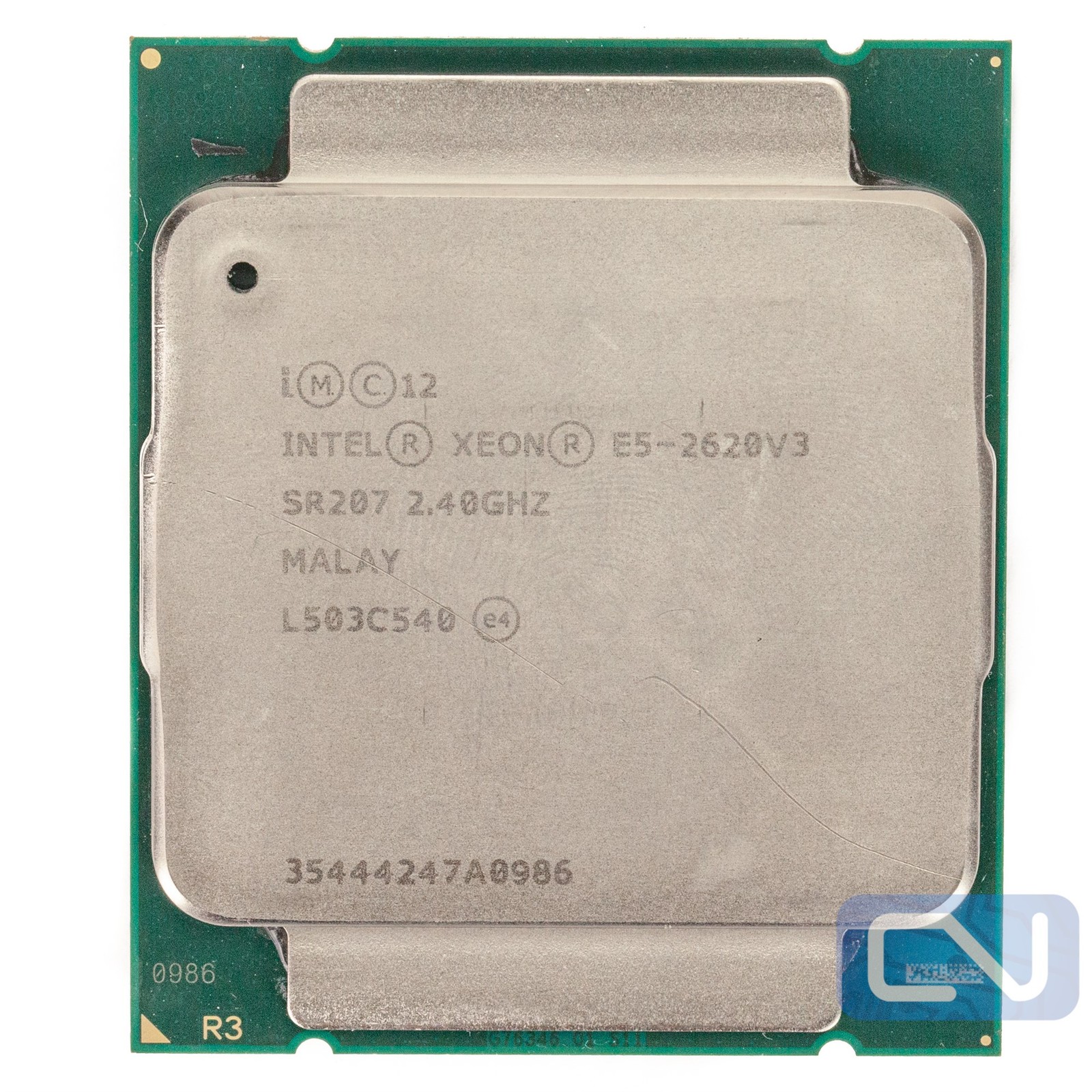 Lot of 2 Intel Xeon E5-2620 v3 2.4 GHz 15MB SR207 LGA 2011-3 CPU Processor