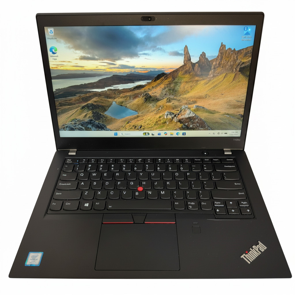 Lenovo ThinkPad T480s i7-8650U 1.90GHz 16GB RAM 256GB SSD Win 11 Pro