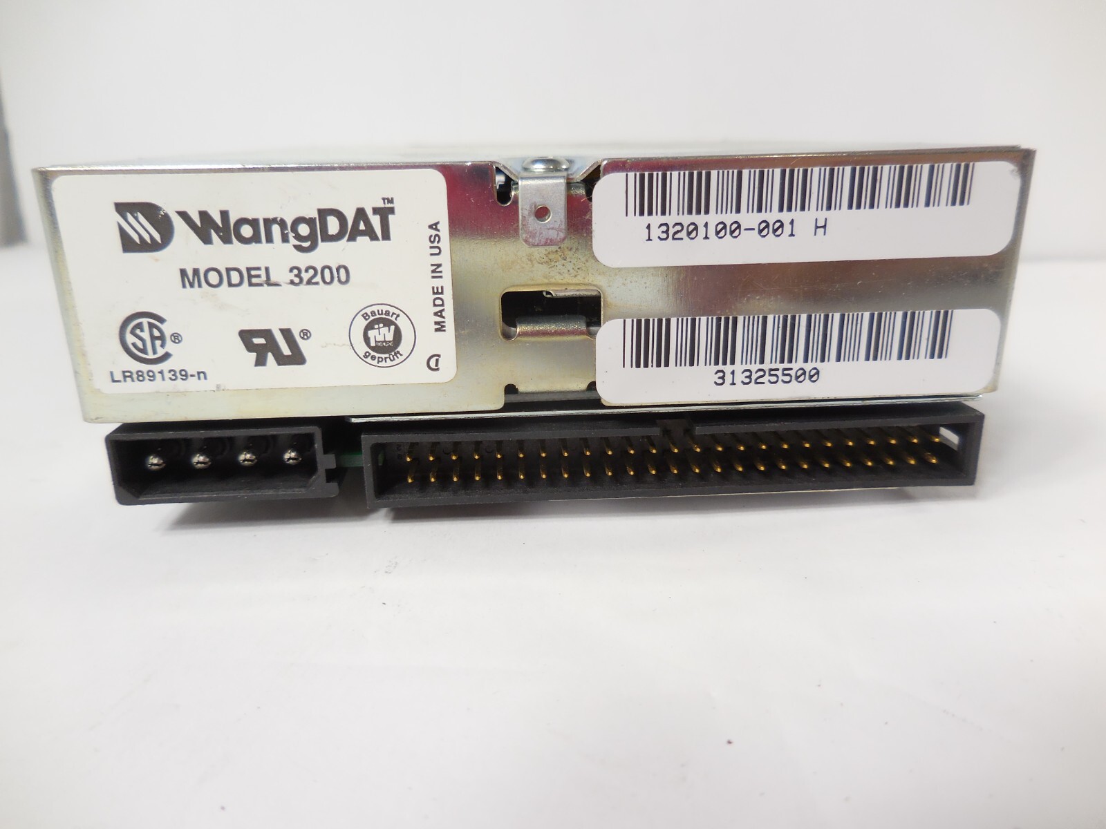 WangDat 3200 SCSI Tape Drive 1.3GB Internal Made in U.S.A