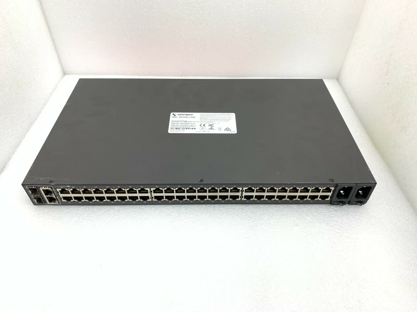 Opengear IM7200 4G Remote Infrastructure Management IM7248-2-DAC 509155-02 GREAT