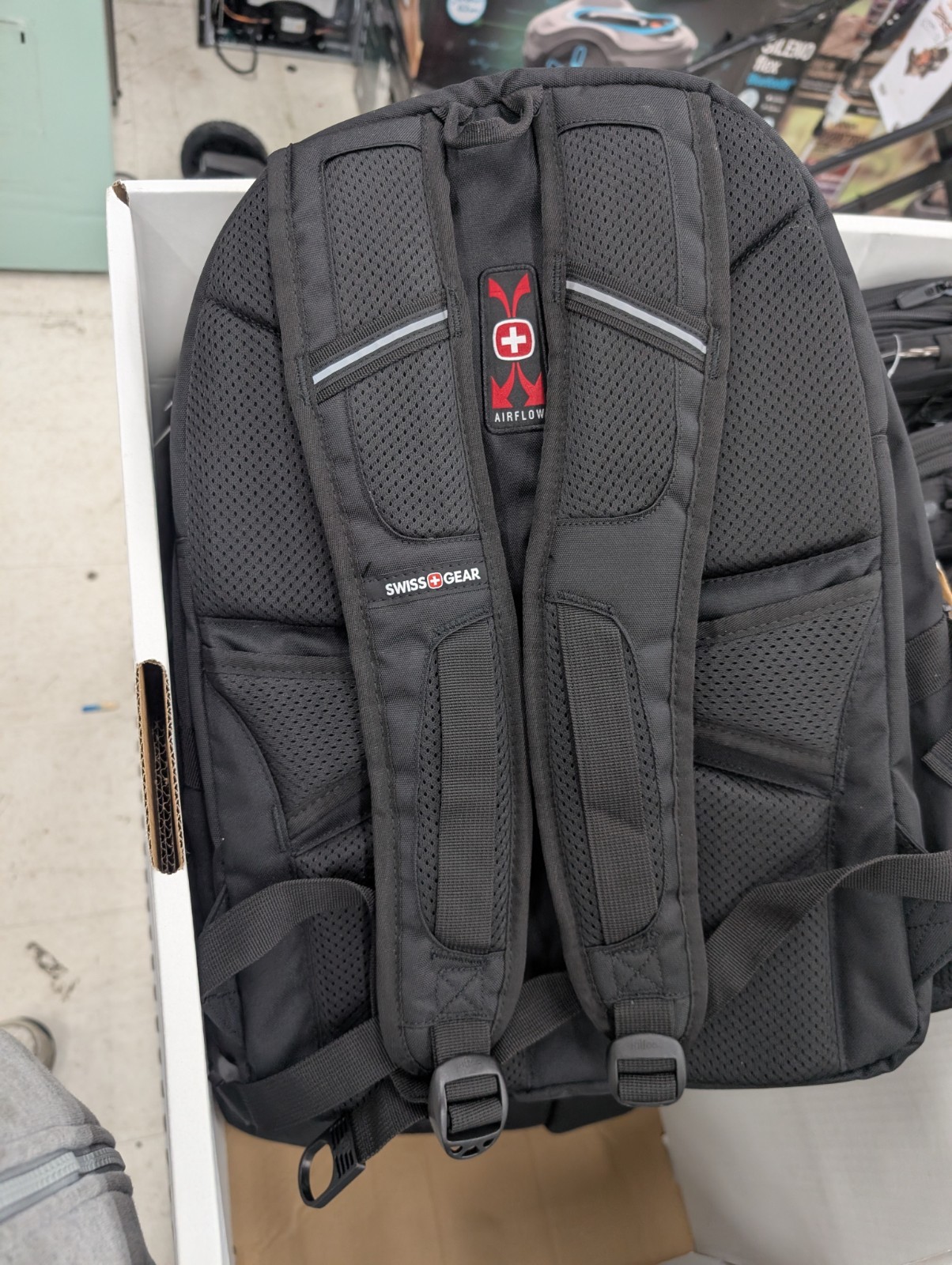 Swiss Gear 3760 ScanSmart TSA Laptop Friendly All-in-One Backpack, Black