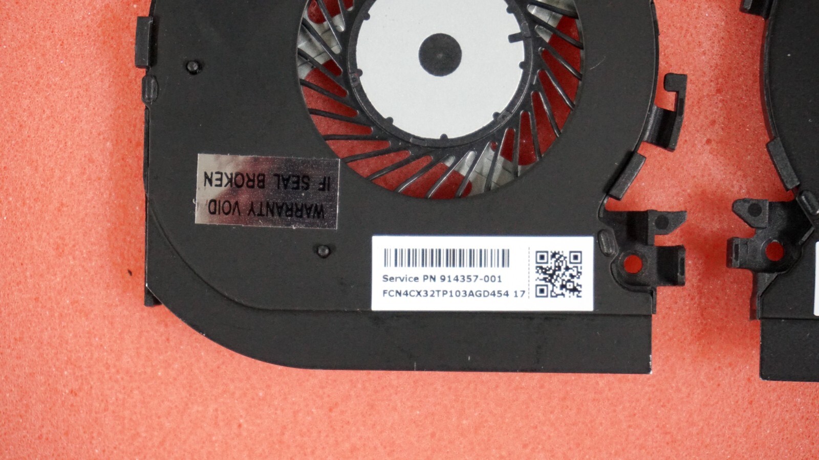 Genuine HP 15″ Spectre X360 15-BL CPU Cooling Fan 914357-001 914358-001 (V