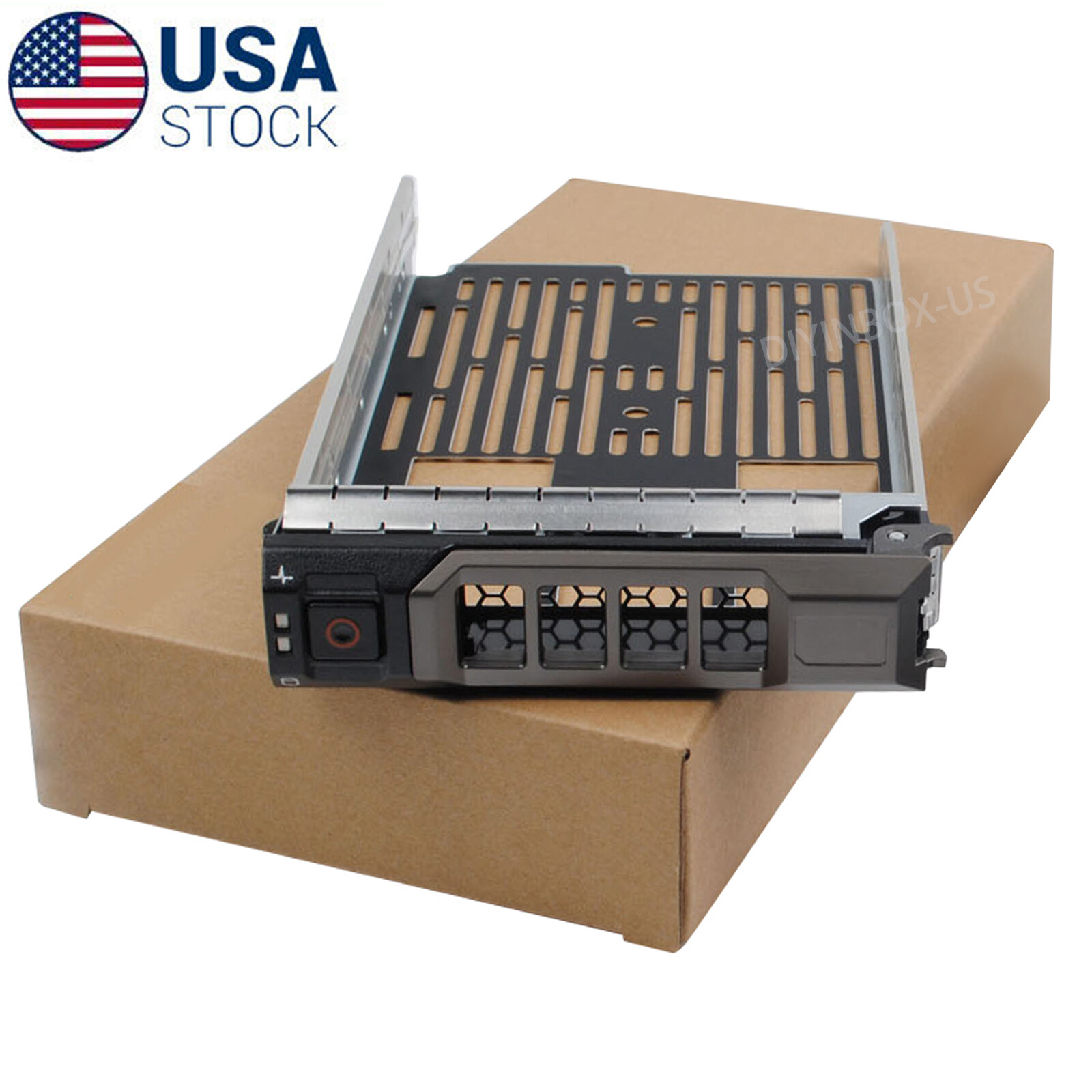 Dell 3.5″ LFF SAS SATA HDD Drive Caddy Try For Dell PowerEdge R730 R720 R520