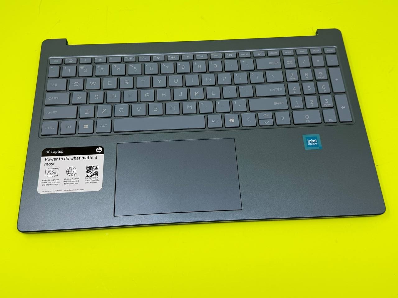 HP 15-FD0082WM LAPTOP PALMREST TOUCHPAD KEYBOARD P35363-001 & BASE EA0PD00713A