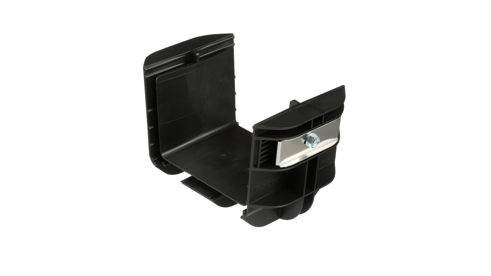 Lot of 5 New Panduit FiberRunner 4″x4″ QuickLock Coupler FRBC4X4BL, Black