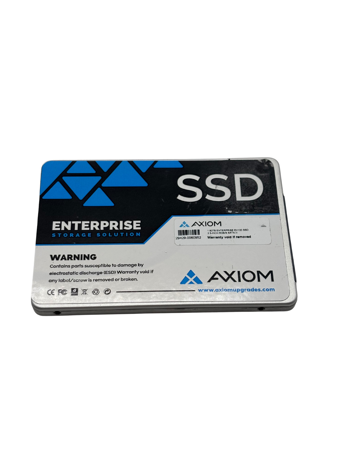 AXIOM 1.92TB SATA III 6G EV100 Enterprise 2.5 SSD Drive