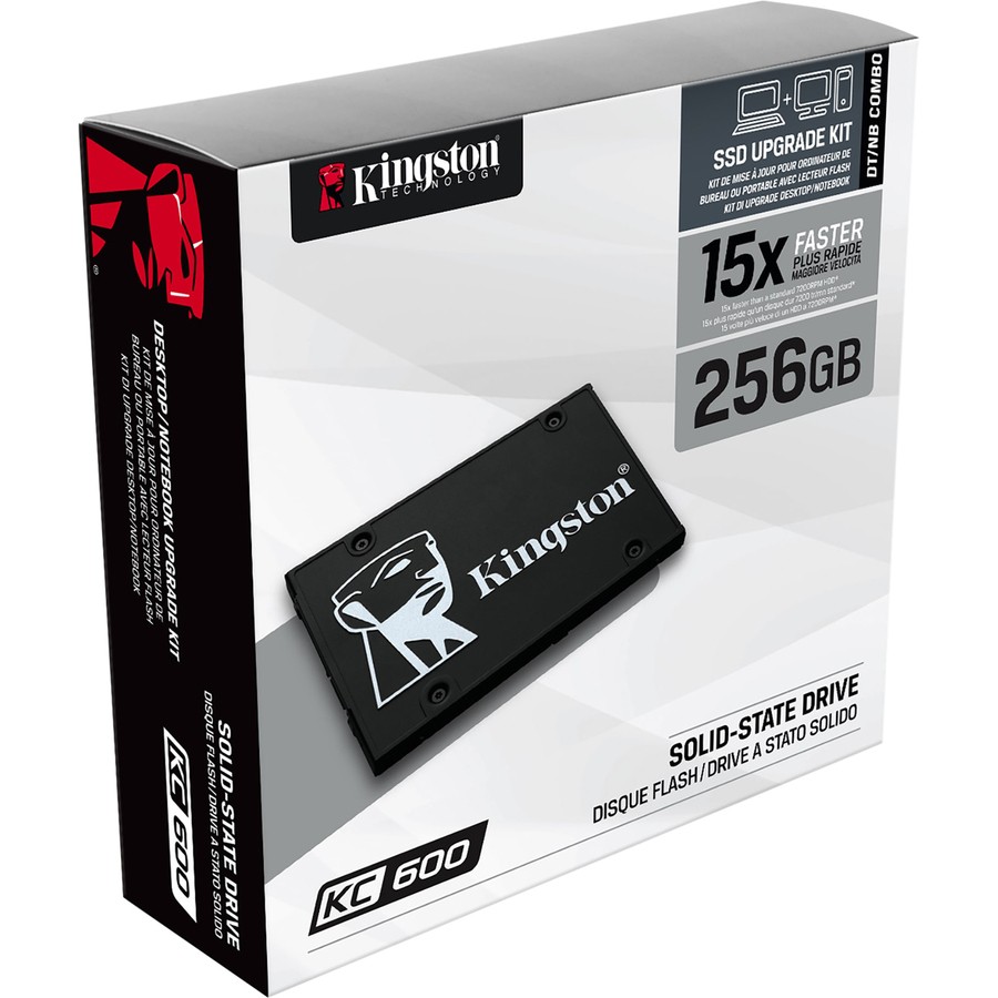 Kingston SKC600/256G 256GB SSD 2.5″ SATA 3.0 550MB/s