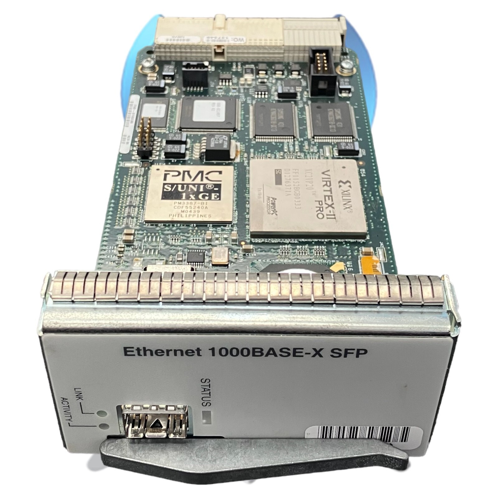 Juniper, PE-1GE-SFP, IPUIADJMAA, 1-port Gigabit Ethernet PIC, *AF12423*