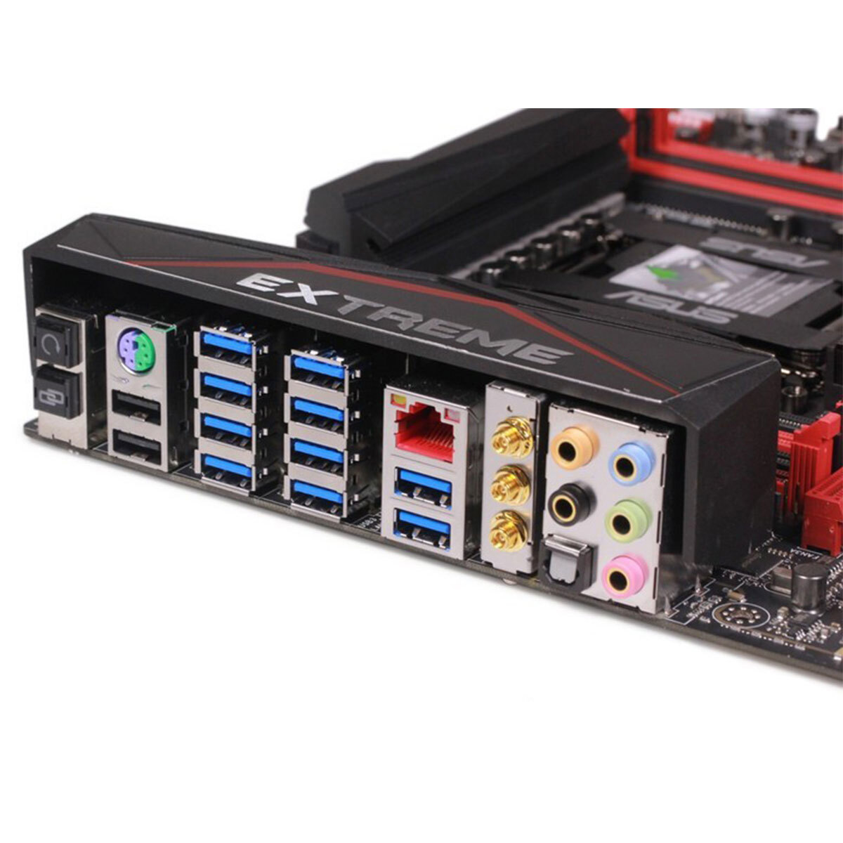 ASUS RAMPAGE V EXTREME X99 Motherboard LGA 2011-3 DDR4 USB 3.0 On-Board Audio