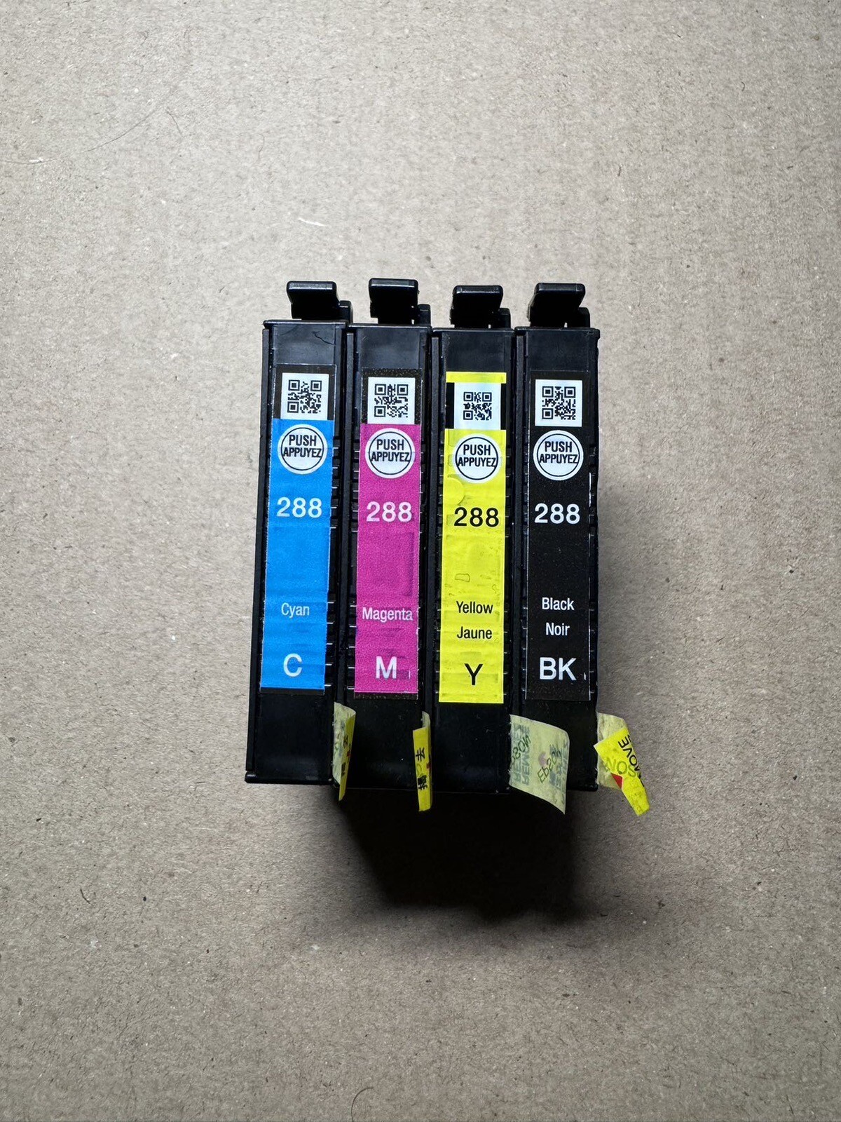 Genuine Epson 288 ink Cartridge Combo for Epson Home XP-446 (NOT SETUP)
