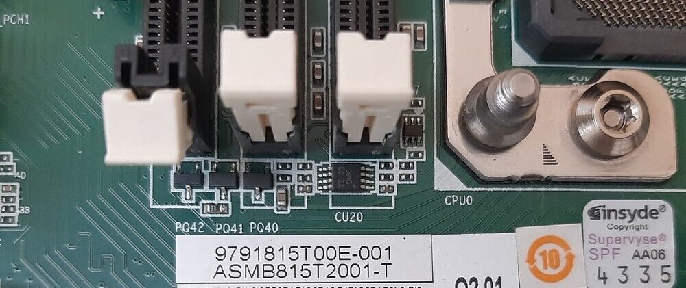Advantech ASMB815T2001-T LGA 3647-P0 Server Motherboard *NO CPU*