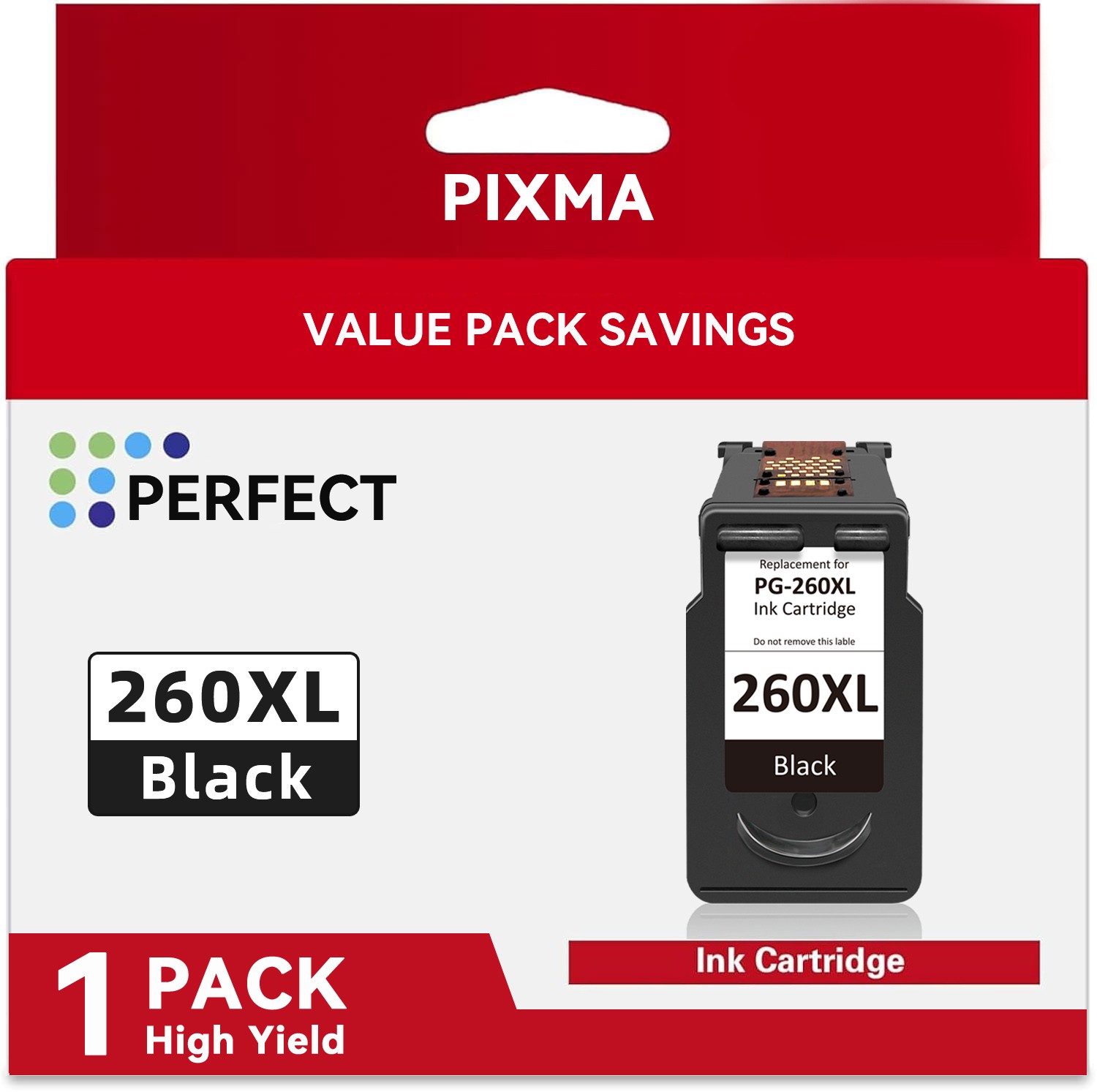PG-260XL CL-261XL Ink Cartridges for Canon 260 261 Pixma TS6420a TR7020 TR7022a