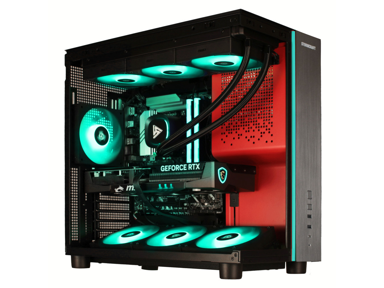 STORMCRAFT Gaming PC PHANTOM INTEL Core Ultra 7 265F NVIDIA RTX 5080 – AI