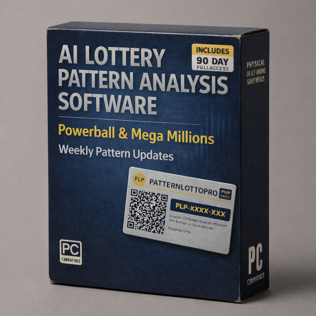 AI Algorithm Lottery Picker Pattern Software – Powerball Mega Millions [30 Days]