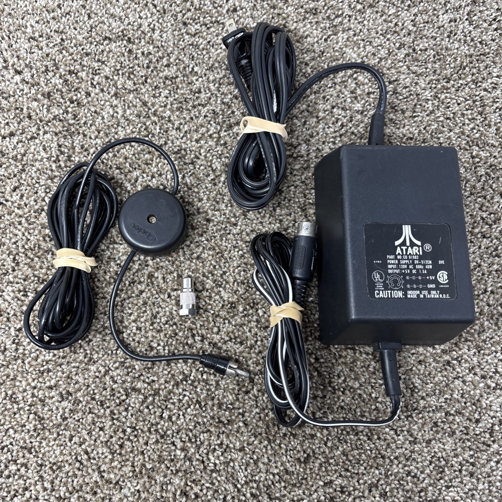 Vintage ATARI 800 XL 8-Bit Computer w/ Power Supply In Box Tested & Works