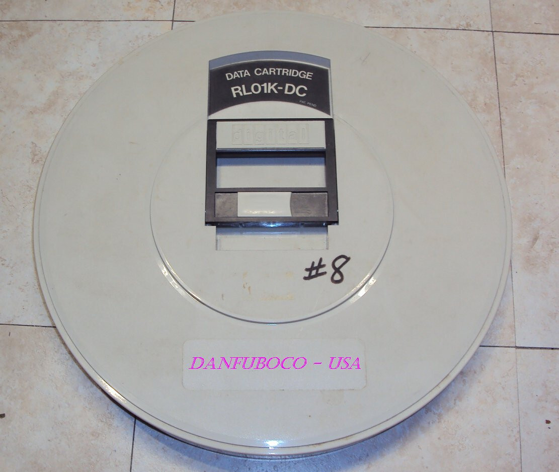 DEC- PDP11 Digital RL01K-DC Data Cartridge 5 megs I believe hard disk Used. WOW