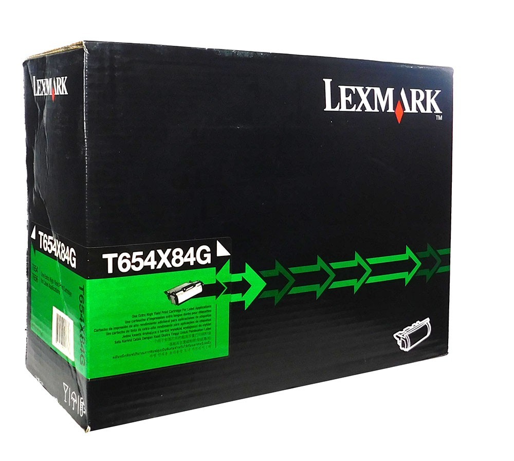 Lexmark T654/T654X84G Black Extra High Yield Toner Cartridge – New in Box