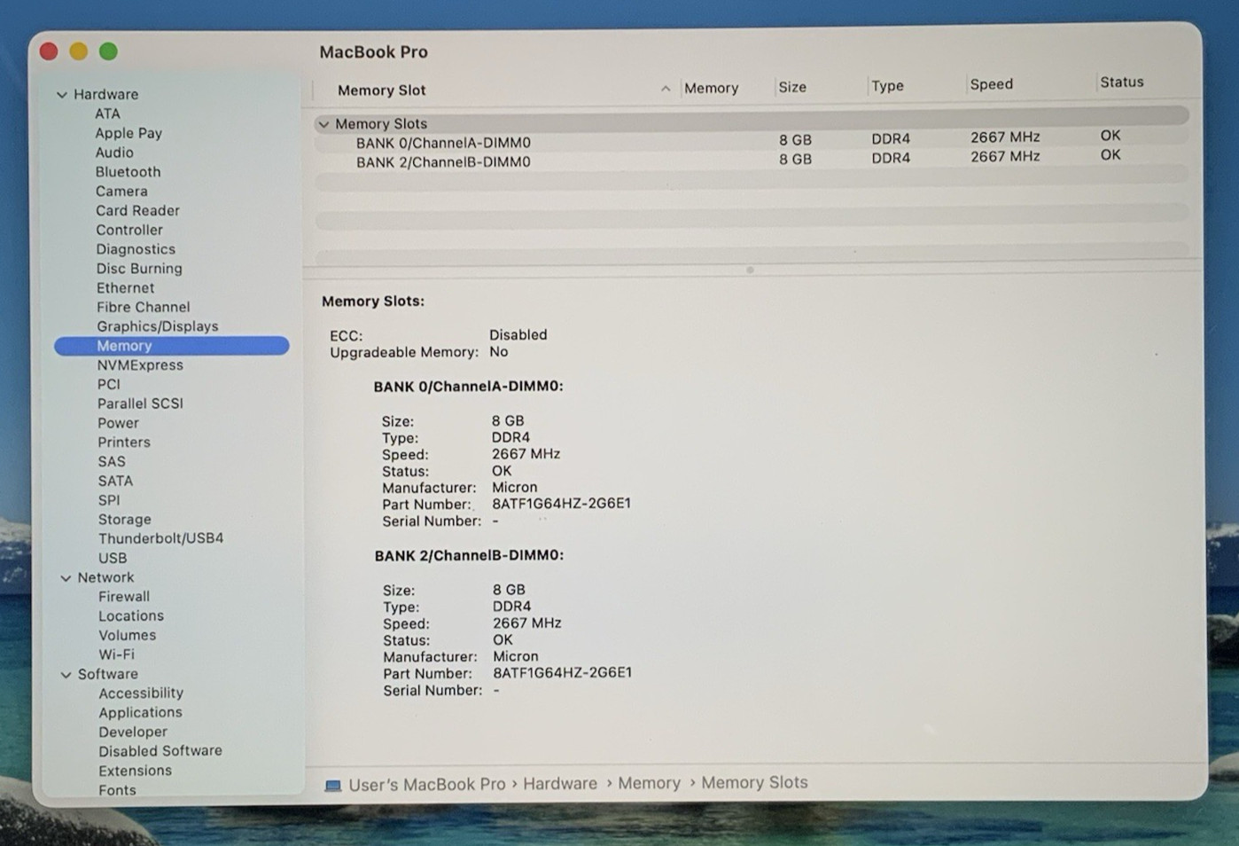 Apple Macbook Pro A2141 | Intel i7-9750H 2.6GHz 512GB 16GB DDR4 Radeon Pro 5300M