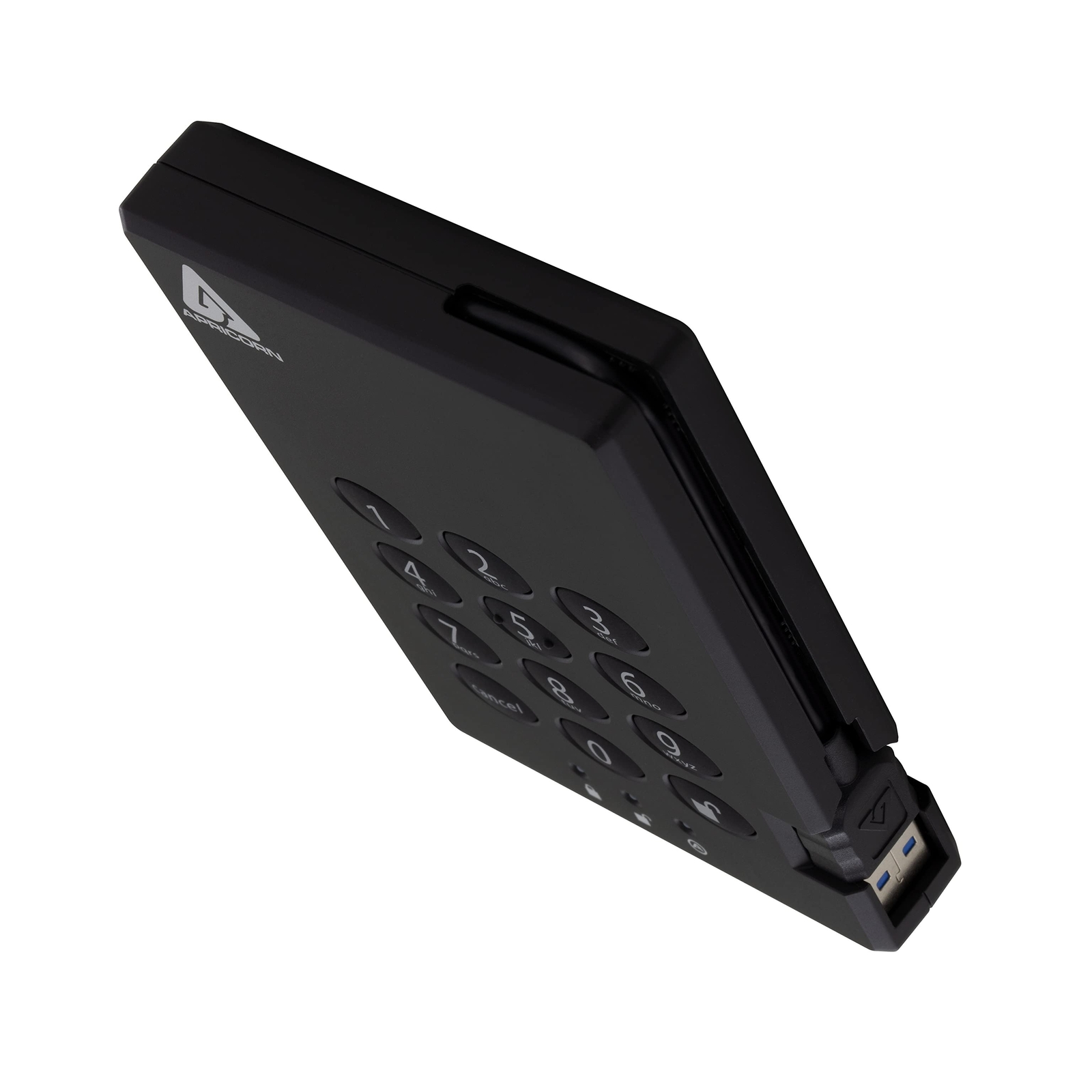 Apricorn 2TB Aegis Padlock USB 3.0 256-Bit AES XTS Hardware Encrypted Portabl…