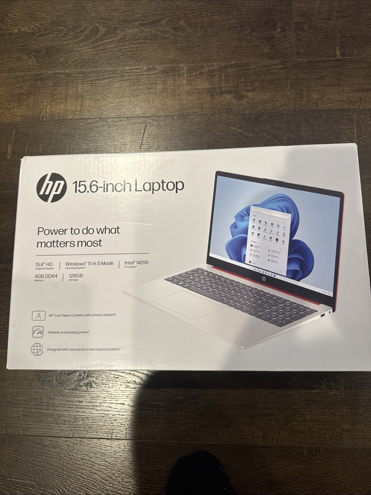HP 15-FD0083WM 15.6″ (128GB SSD Intel Pentium N200 1.1GHz 4GB RAM) Laptop – Red