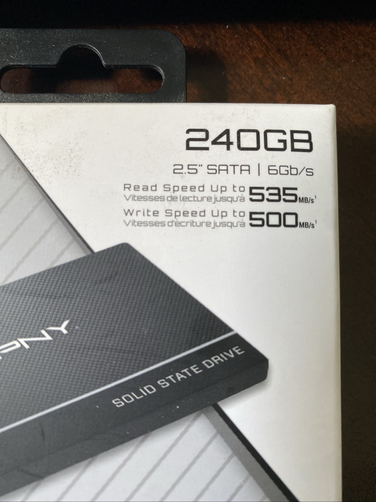 NEW / SEALED PNY CS900 SATA III Internal 240GB 2.5 Inch SSD (SSD7CS900-240-RB)