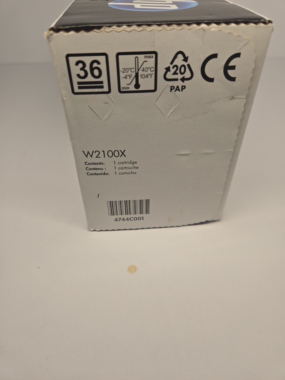 NEW OEM HP W2100X 210X Black Laserjet Toner Cartridge Genuine Original Open Box