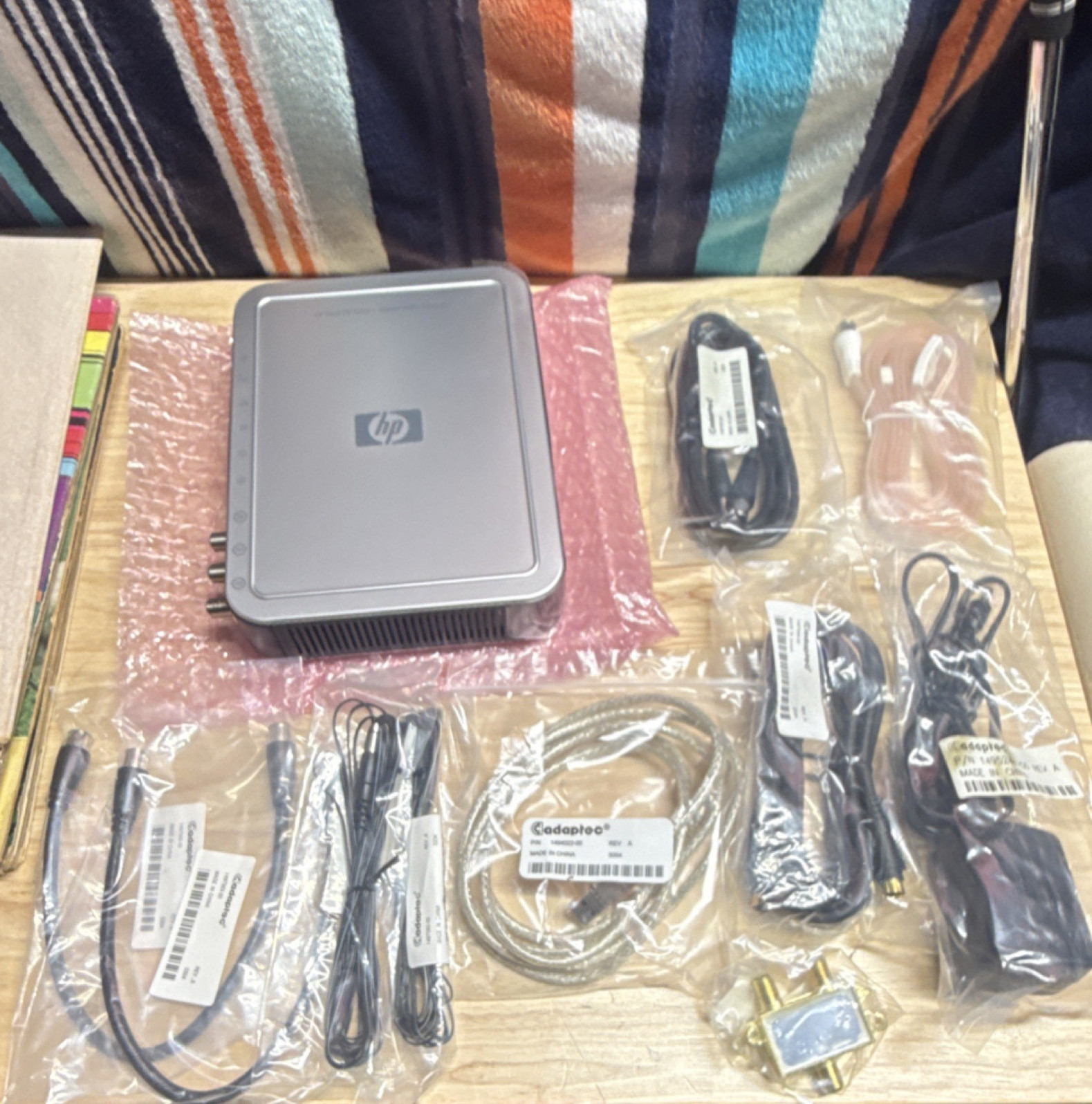 HP Dual TV Tuner Digital Video Recorder Set-Top Box Composite RCA Accessories