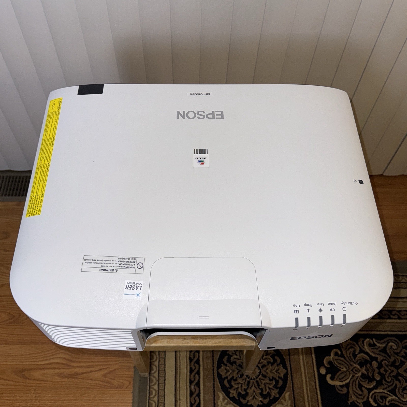 Epson EB-PU1008W 3LCD WUXGA 8,500 Lumen Laser Projector w/ 4K | 2726 Light Hours