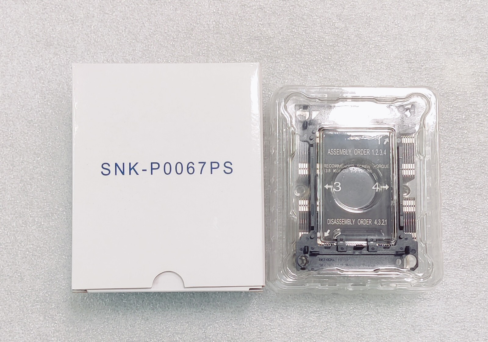 Supermicro 1U Passive CPU Heat Sink Socket LGA3647-0 (SNK-P0067PS)