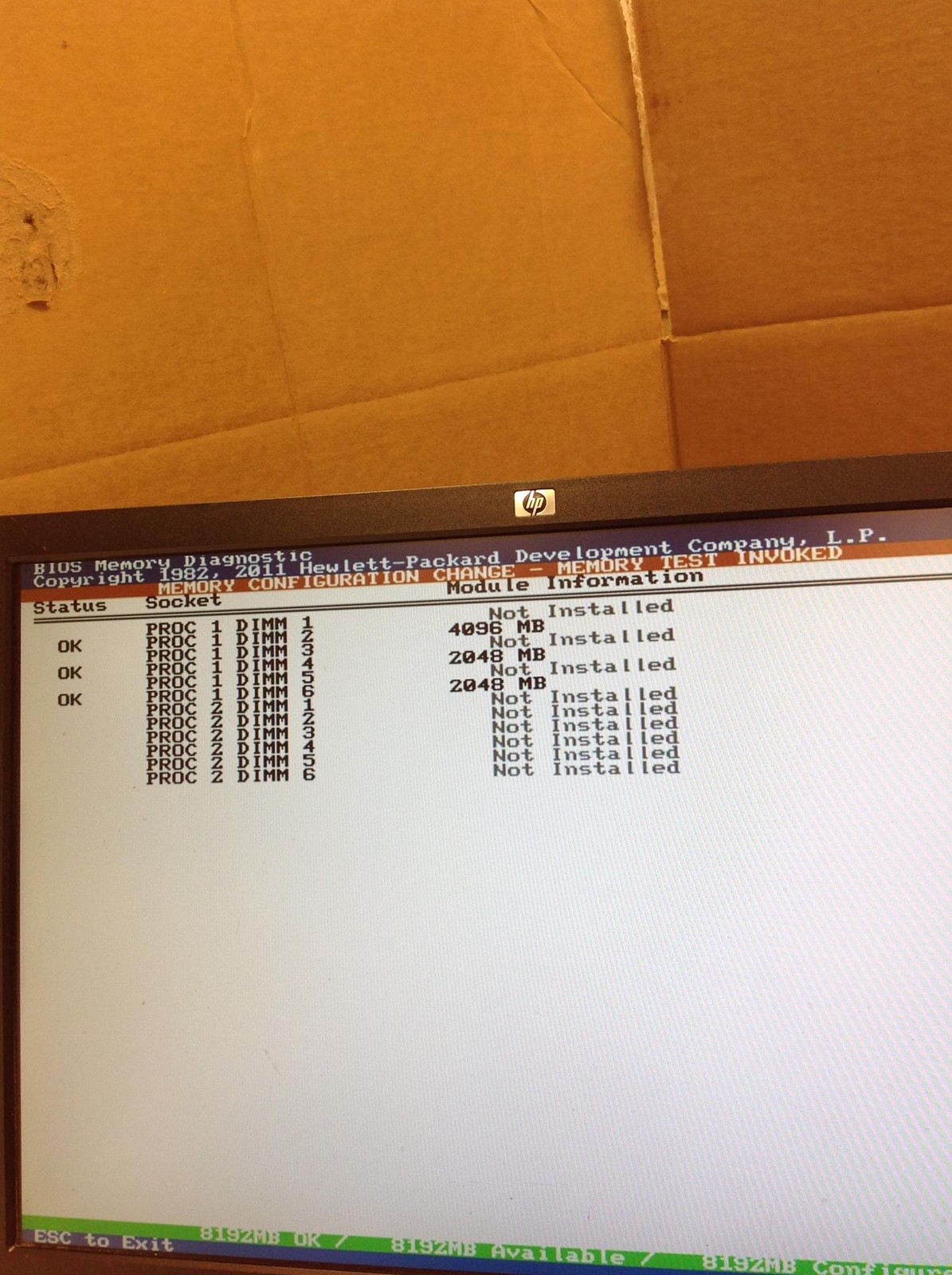 HP Storageworks P4500 G2 Intel Xeon E5620 2.40GHz Server w/ 8GB, 2x 750W PS