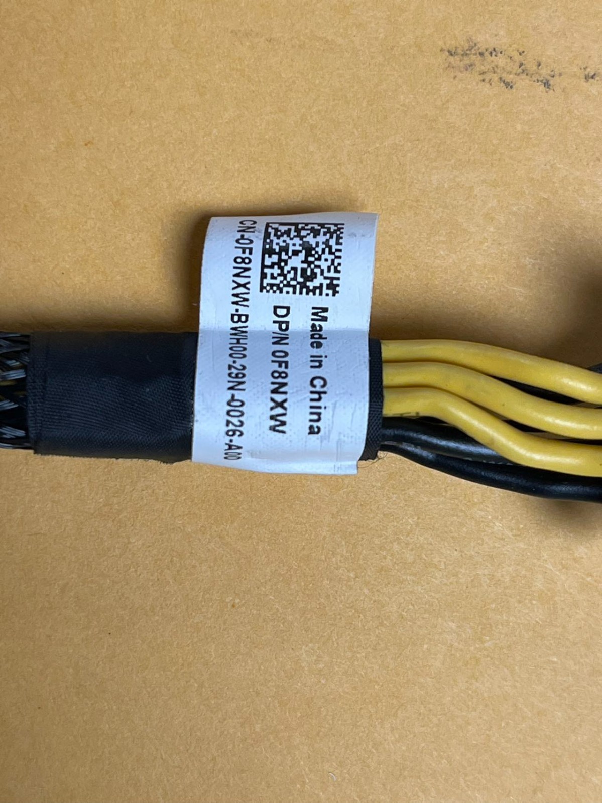 NEW 12 Pin 19″ GPU Power Cable For Dell PowerEdge R750 R750XS R7525 F8NXW