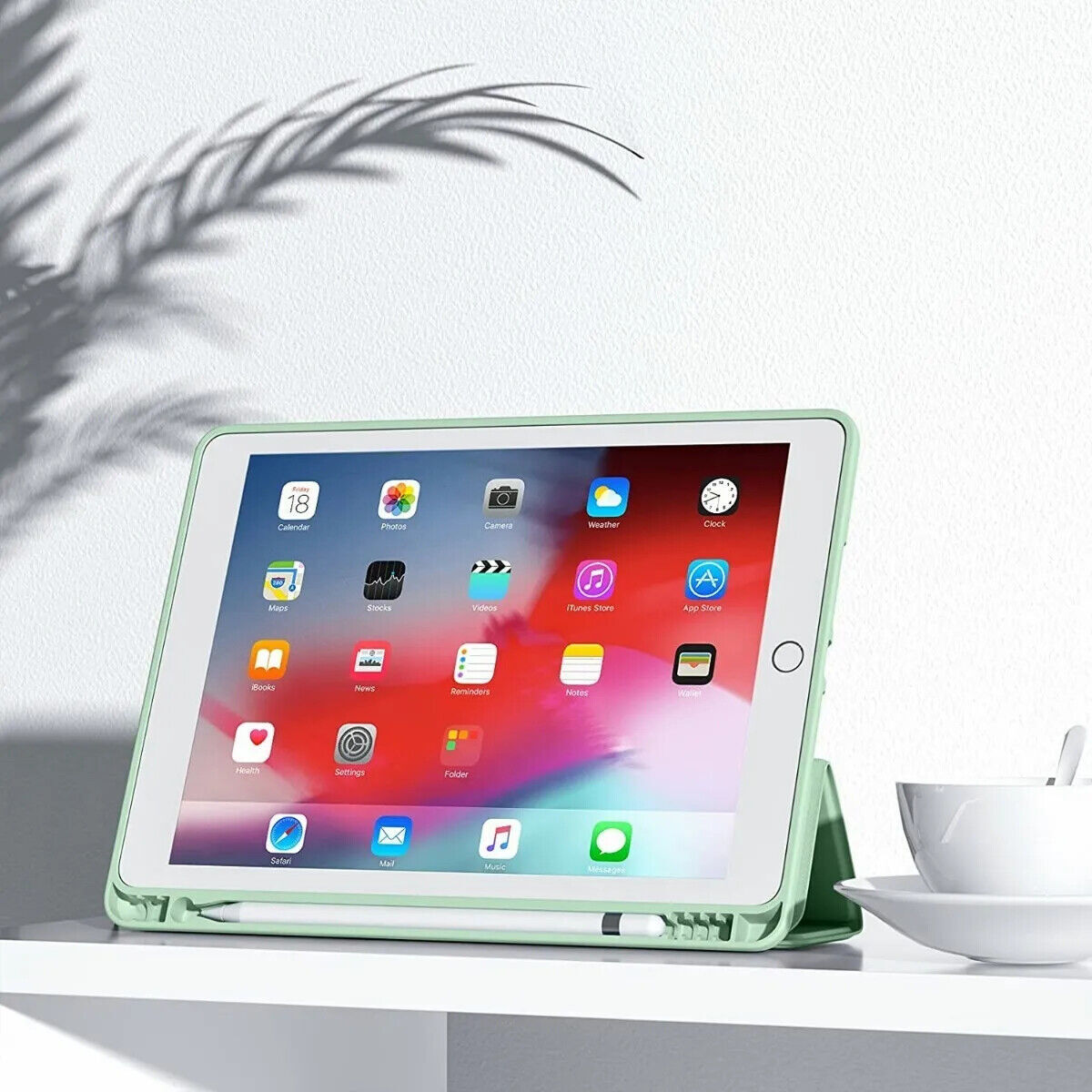 Flip Stand Case Cover For iPad Pro 12.9″ 3rd 4th 5th 6th Gen With Pencil Holder
