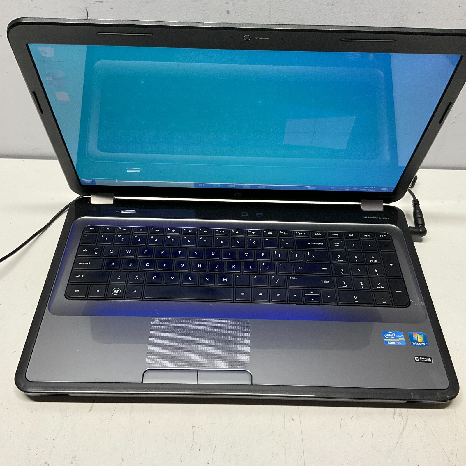 HP Pavilion g7 Laptop Intel Core i3-2350M @ 2.30 GHz 4GB 750GB HDD Win 10 Pro
