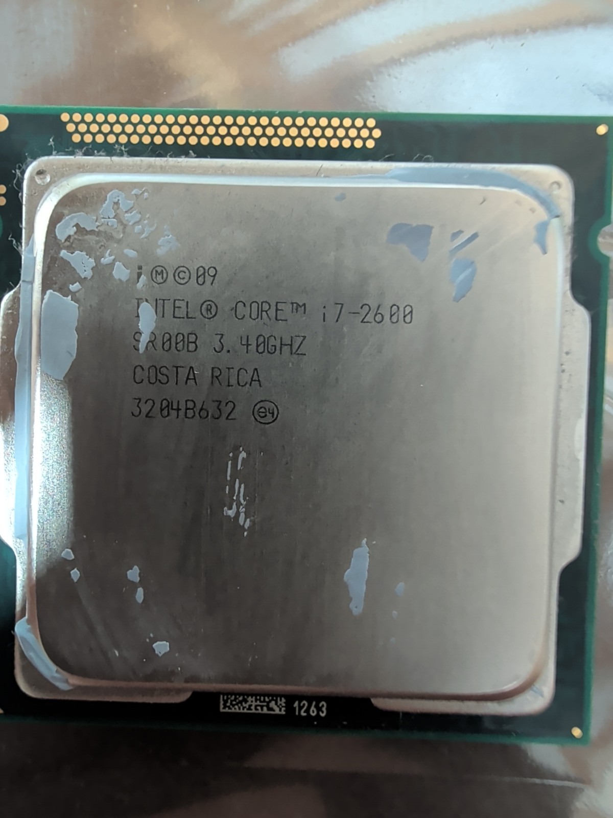 Intel SR00B Core i7-2600 Processor 3.40GHz USED