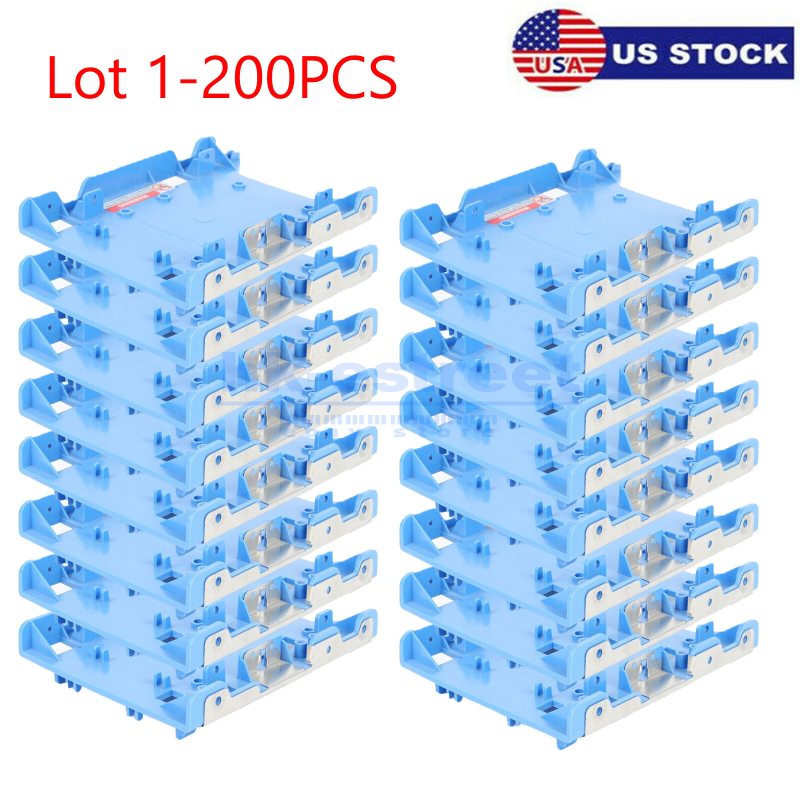 Lot 1-200PCS For Dell R494D F767D OptiPlex 3020 7010 7020 2.5″ Hard Drive Caddy