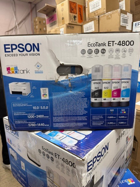 Epson EcoTank ET-4800 All-In-One Wireless Color Inkjet Printer Scanner Copier